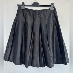 Banana Republic Black A-Line Silk Skirt